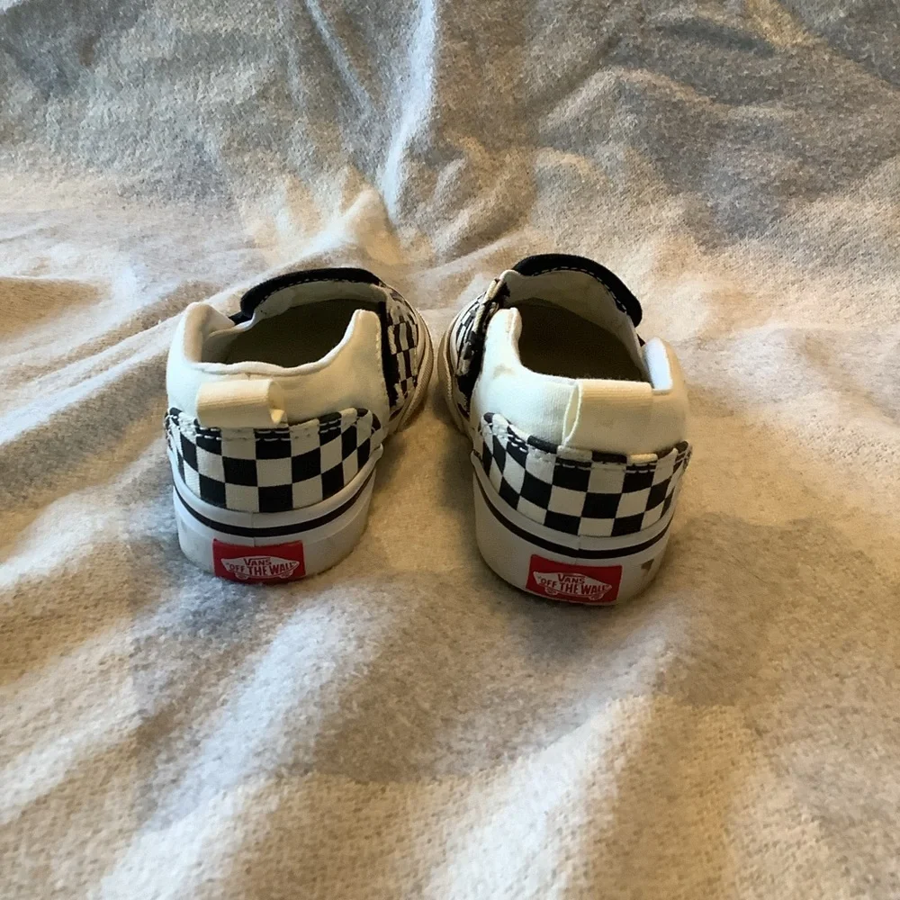 Vans Classic Checkerboard Slip-On Shoes Toddler size 7 - Picture 4 of 6